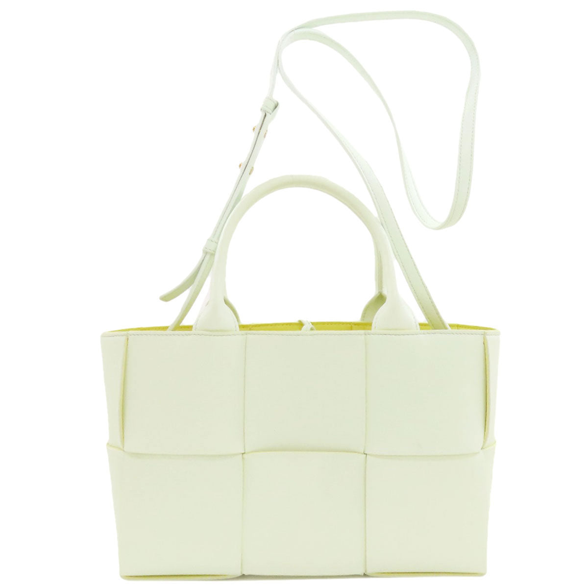 BOTTEGA VENETA ボッテガヴェネタ アルコ 2WAY ハンドバッグ カーフ レディース 中古