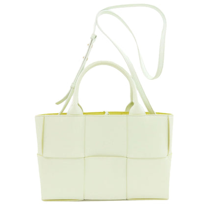 BOTTEGA VENETA ボッテガヴェネタ アルコ 2WAY ハンドバッグ カーフ レディース 中古