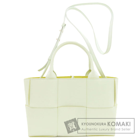 BOTTEGA VENETA ボッテガヴェネタ アルコ 2WAY ハンドバッグ カーフ レディース 中古