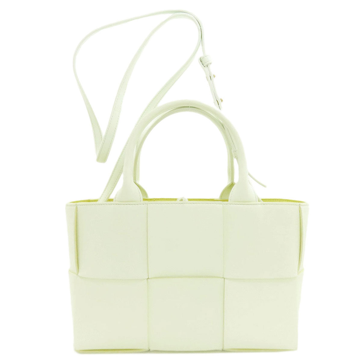 BOTTEGA VENETA ボッテガヴェネタ アルコ 2WAY ハンドバッグ カーフ レディース 中古