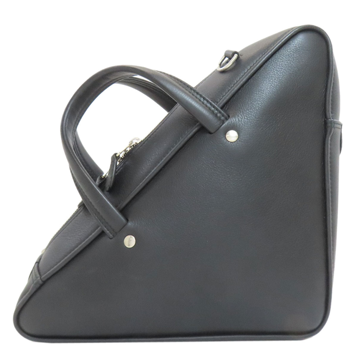 BALENCIAGA バレンシアガ 476975 トライアングル 2WAY ハンドバッグ カーフ レディース 中古