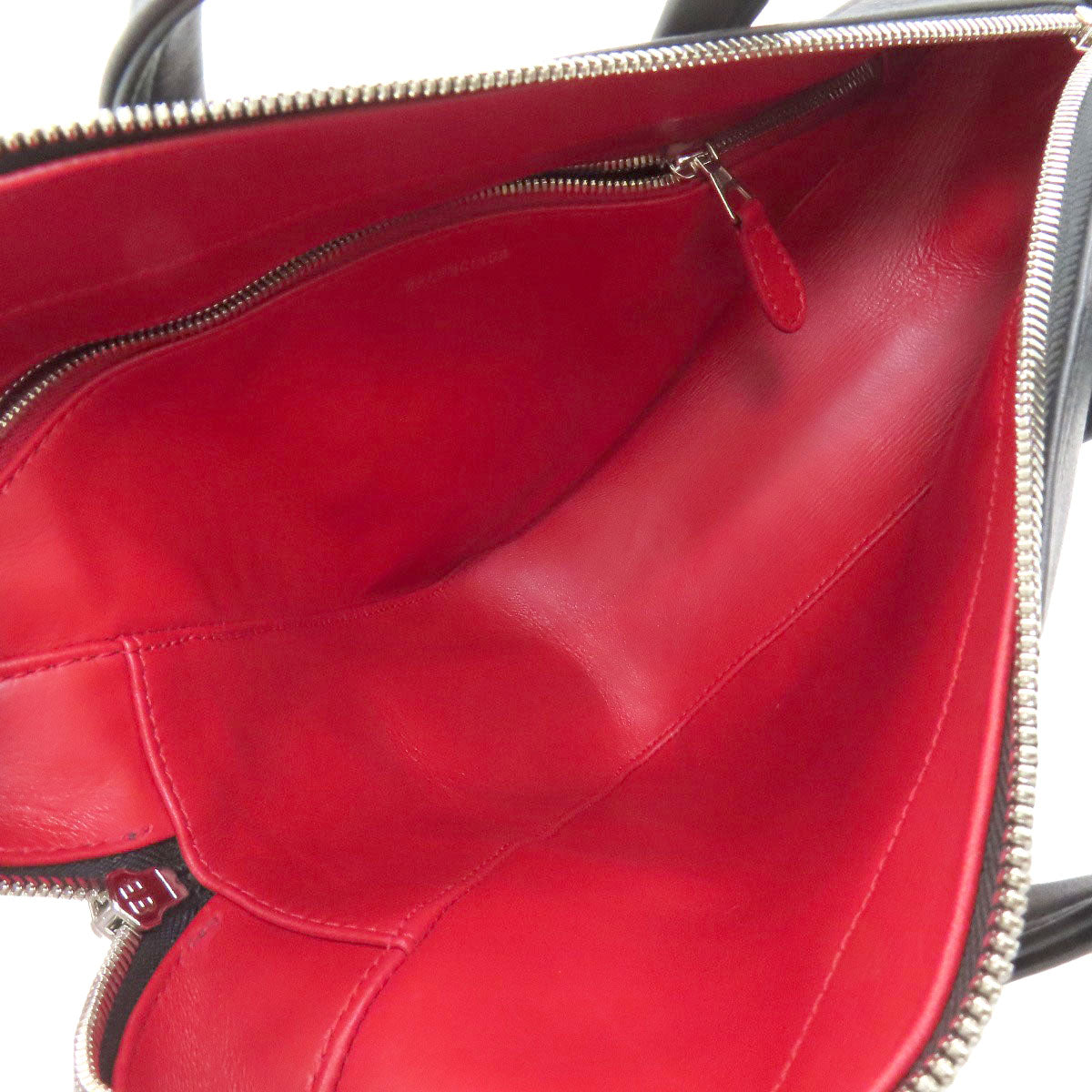 BALENCIAGA バレンシアガ 476975 トライアングル 2WAY ハンドバッグ カーフ レディース 中古