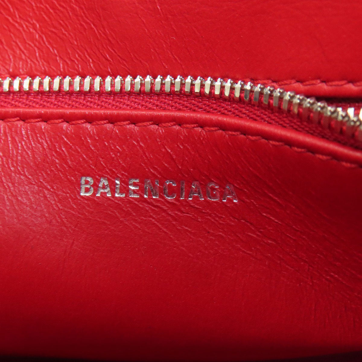 BALENCIAGA バレンシアガ 476975 トライアングル 2WAY ハンドバッグ カーフ レディース 中古