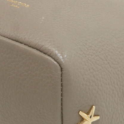 Jimmy Choo ジミーチュウ スターモチーフ 2WAY ハンドバッグ レザー レディース 中古