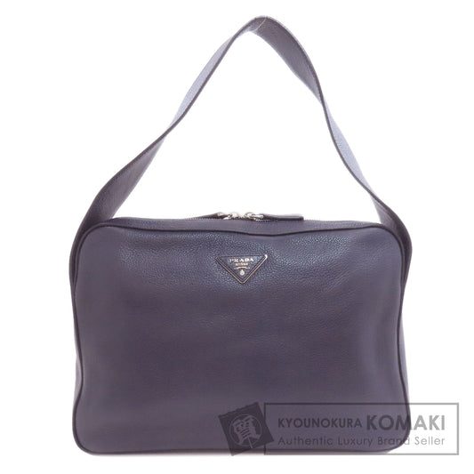 PRADA プラダ トライアングル ワンショルダー ショルダーバッグ カーフ レディース 中古