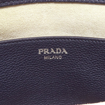 PRADA プラダ トライアングル ワンショルダー ショルダーバッグ カーフ レディース 中古