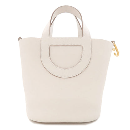 HERMES エルメス インザループ18 ゴールド金具 ハンドバッグ トリヨン レディース 中古