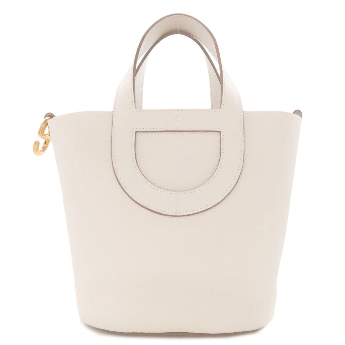 HERMES エルメス インザループ18 ゴールド金具 ハンドバッグ トリヨン レディース 中古