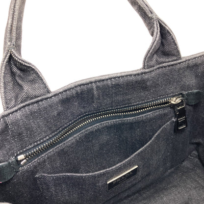 PRADA プラダ BN2439 カナパミニ 2WAY トートバッグ デニム レディース 中古