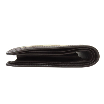 GUCCI グッチ 150413 アウトレット GG 二つ折り財布（小銭入れあり） キャンバス レディース 中古