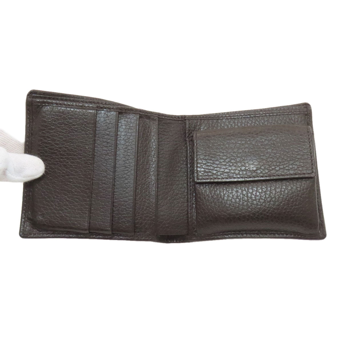 GUCCI グッチ 150413 アウトレット GG 二つ折り財布（小銭入れあり） キャンバス レディース 中古