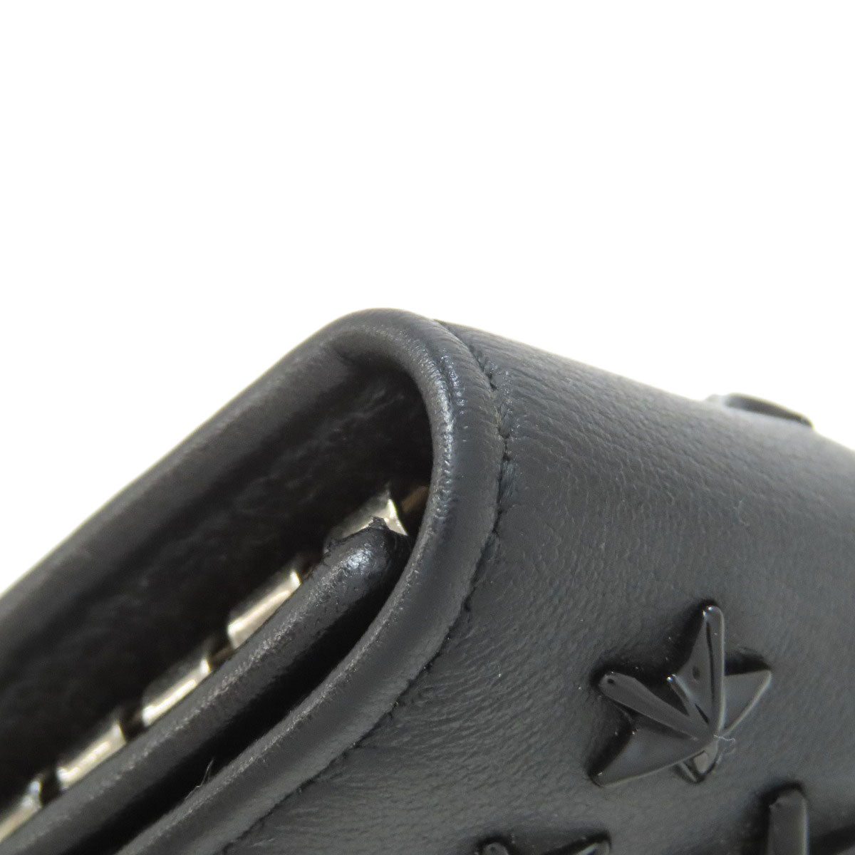 Jimmy Choo ジミーチュウ スターモチーフ キーケース レザー レディース 中古