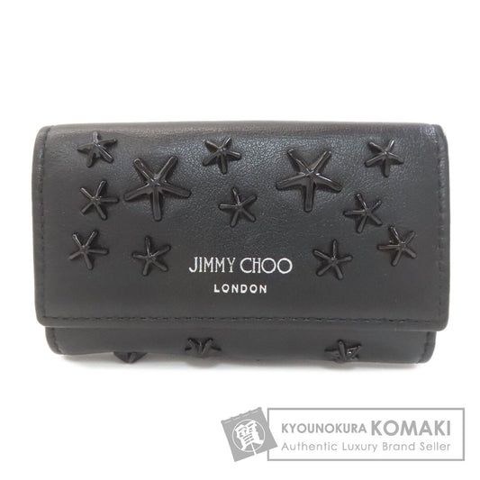 Jimmy Choo ジミーチュウ スターモチーフ キーケース レザー レディース 中古