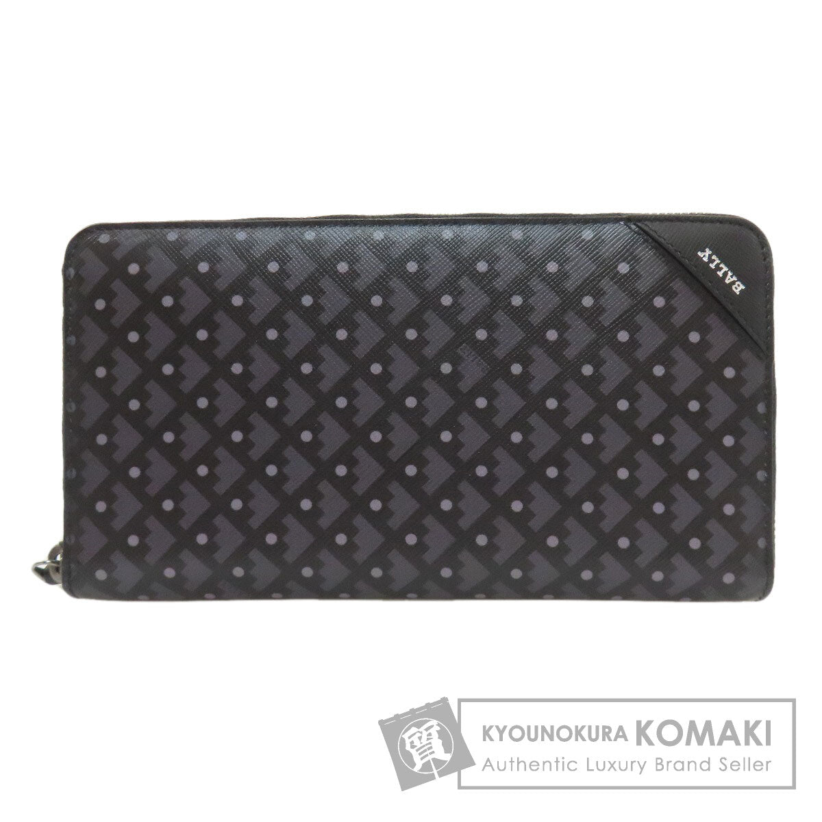 BALLY バリー 総柄 長財布（小銭入れあり） PVC レディース 中古