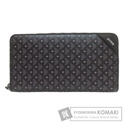 BALLY バリー 総柄 長財布（小銭入れあり） PVC レディース 中古