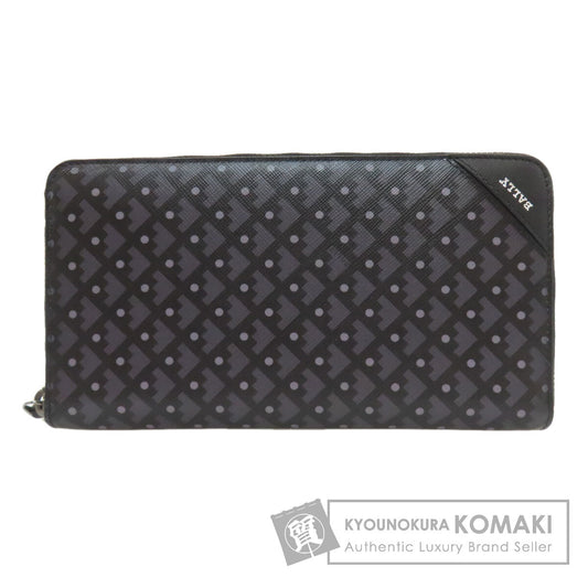 BALLY バリー 総柄 長財布（小銭入れあり） PVC レディース 中古