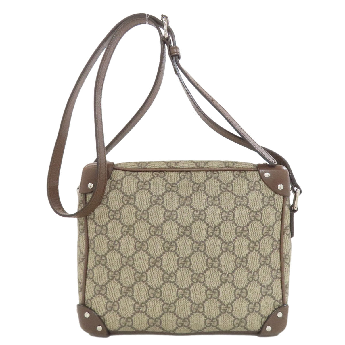 GUCCI グッチ 626363 GGスプリーム ショルダーバッグ PVC レディース 中古