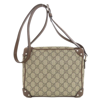 GUCCI グッチ 626363 GGスプリーム ショルダーバッグ PVC レディース 中古