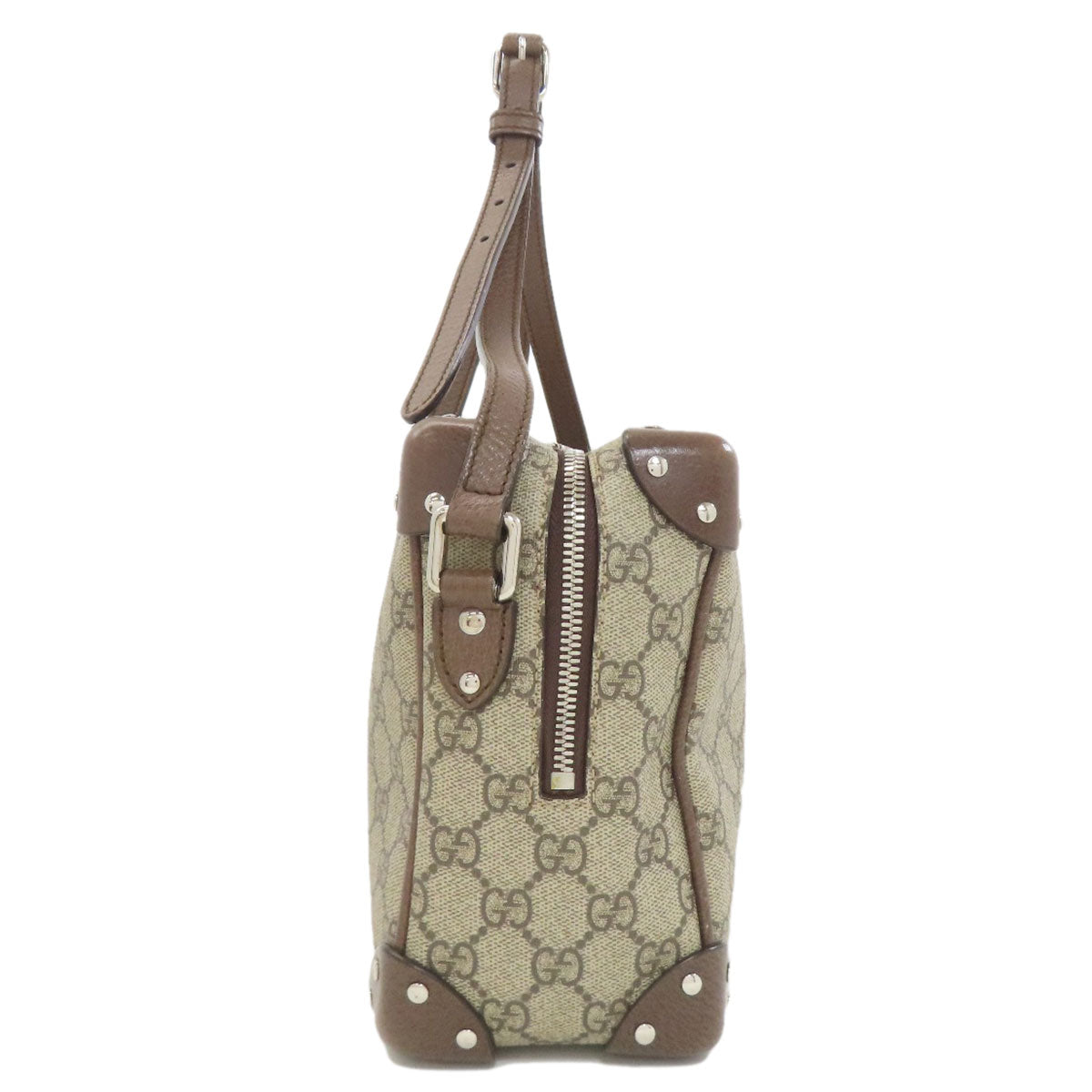 GUCCI グッチ 626363 GGスプリーム ショルダーバッグ PVC レディース 中古
