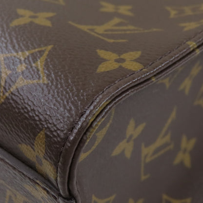 LOUIS VUITTON ルイヴィトン M45848 サックプラPM モノグラム トートバッグ モノグラムキャンバス レディース 中古