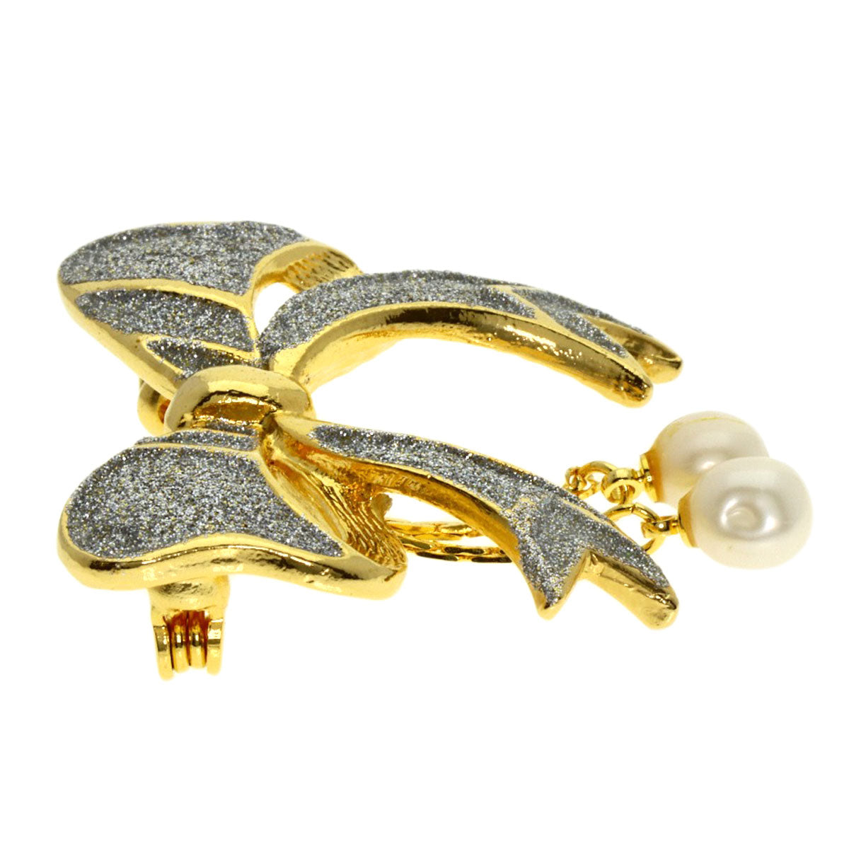 SELECT JEWELRY セレクトジュエリー パール 真珠 フェイクパール エナメル ブローチ8点セット ブローチ SV レディース 中古