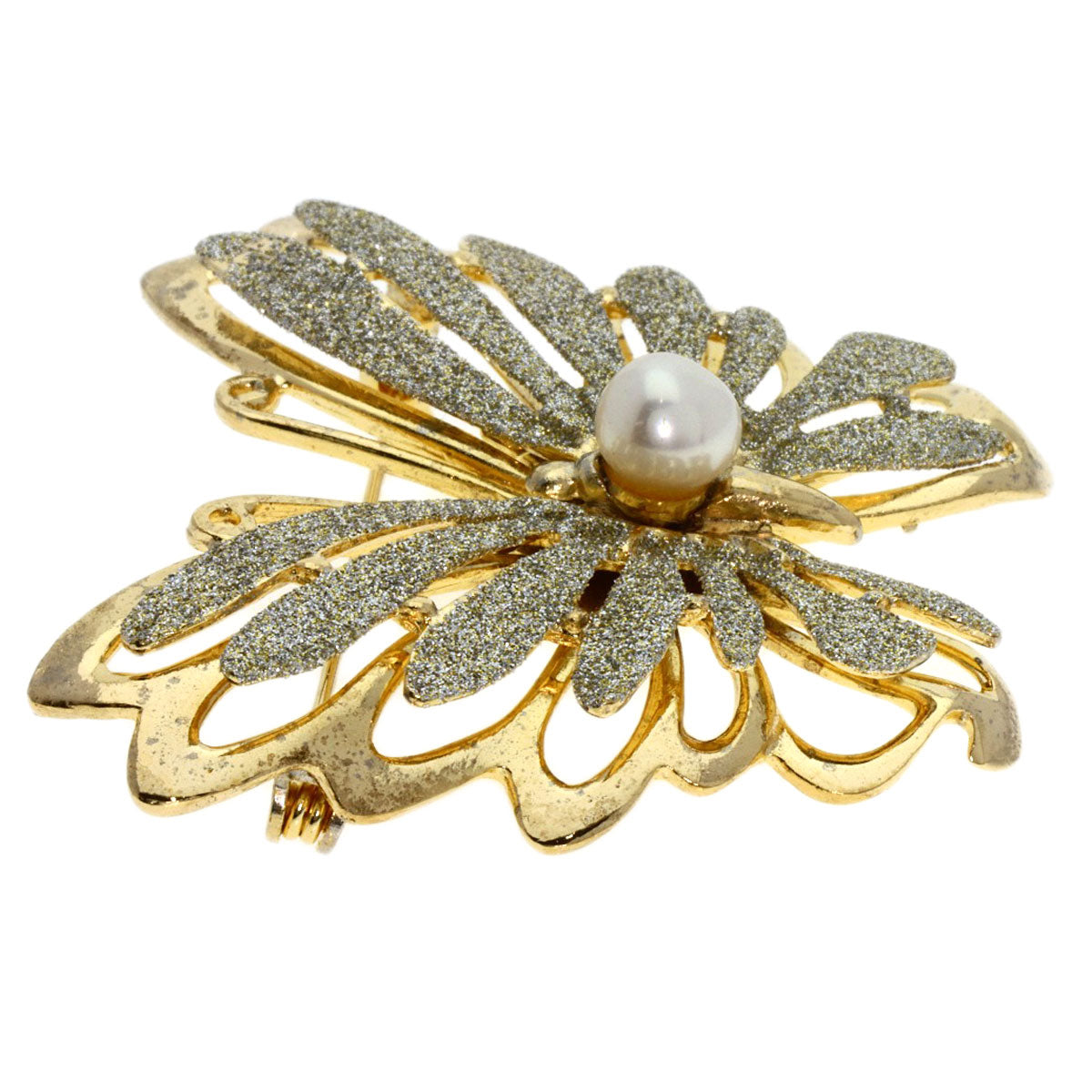 SELECT JEWELRY セレクトジュエリー パール 真珠 フェイクパール エナメル ブローチ8点セット ブローチ SV レディース 中古