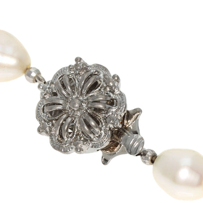 SELECT JEWELRY セレクトジュエリー 淡水パール 真珠 アベンチュリンクォーツ ネックレス 金属製 レディース 中古