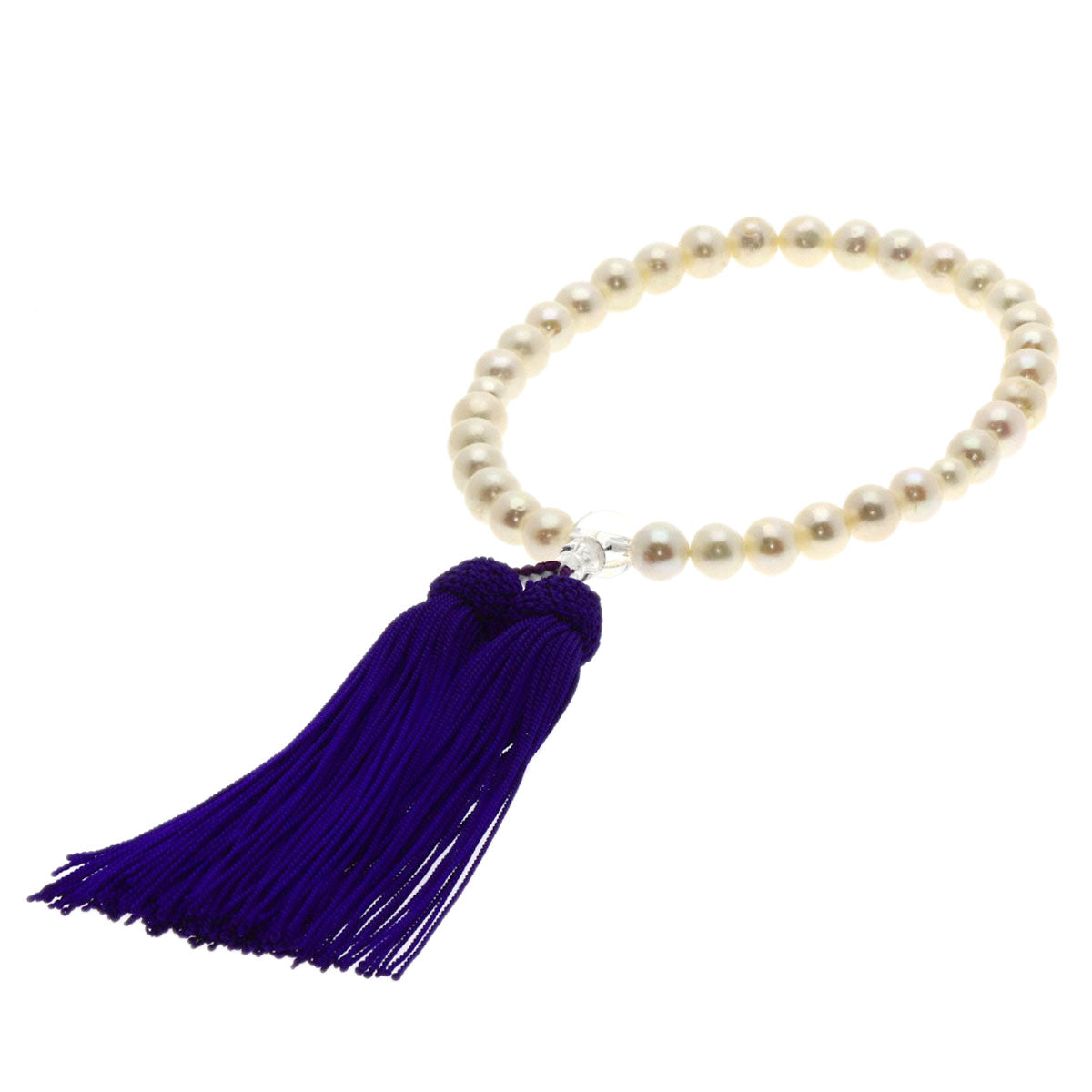 SELECT JEWELRY セレクトジュエリー 念珠 パール 真珠 ブレスレット レディース 中古