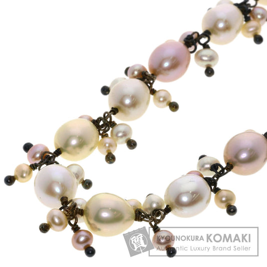 SELECT JEWELRY セレクトジュエリー 淡水パール 真珠 ネックレス SV レディース 中古