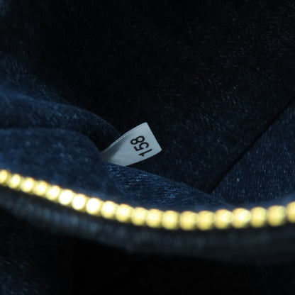 PRADA プラダ B1877B カナパ ハンドバッグ デニム レディース 中古