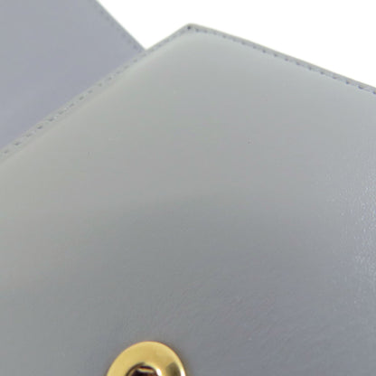 CELINE セリーヌ C金具 二つ折り財布（小銭入れあり） レザー レディース 中古