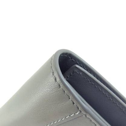 CELINE セリーヌ C金具 二つ折り財布（小銭入れあり） レザー レディース 中古