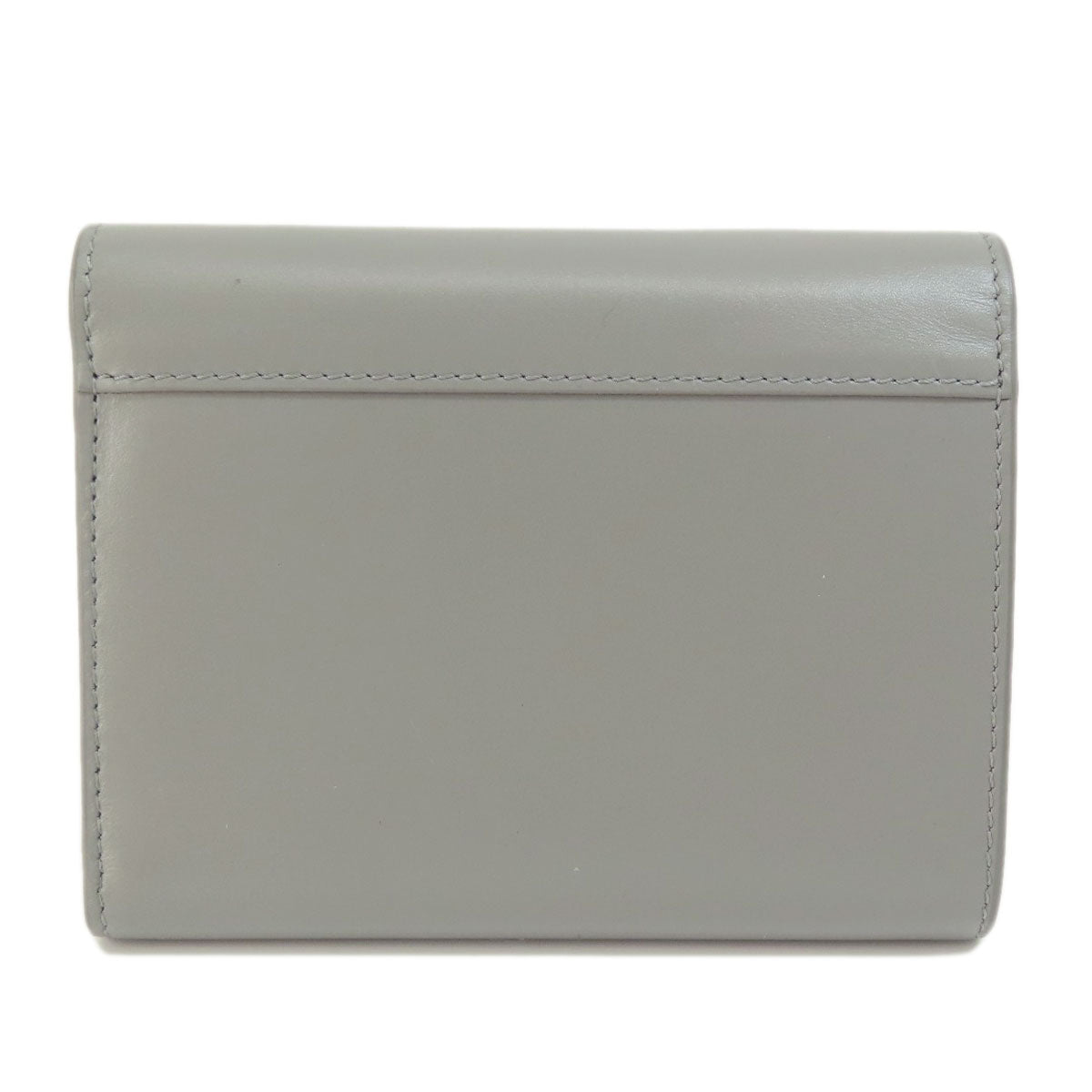 CELINE セリーヌ C金具 二つ折り財布（小銭入れあり） レザー レディース 中古