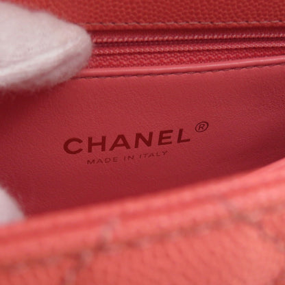 CHANEL シャネル マトラッセ ゴールド金具 2WAY ハンドバッグ グレインド カーフスキン レディース 中古
