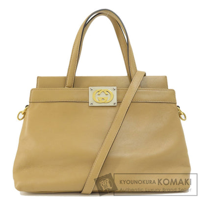 GUCCI グッチ 631663 2WAY ハンドバッグ レザー レディース 中古