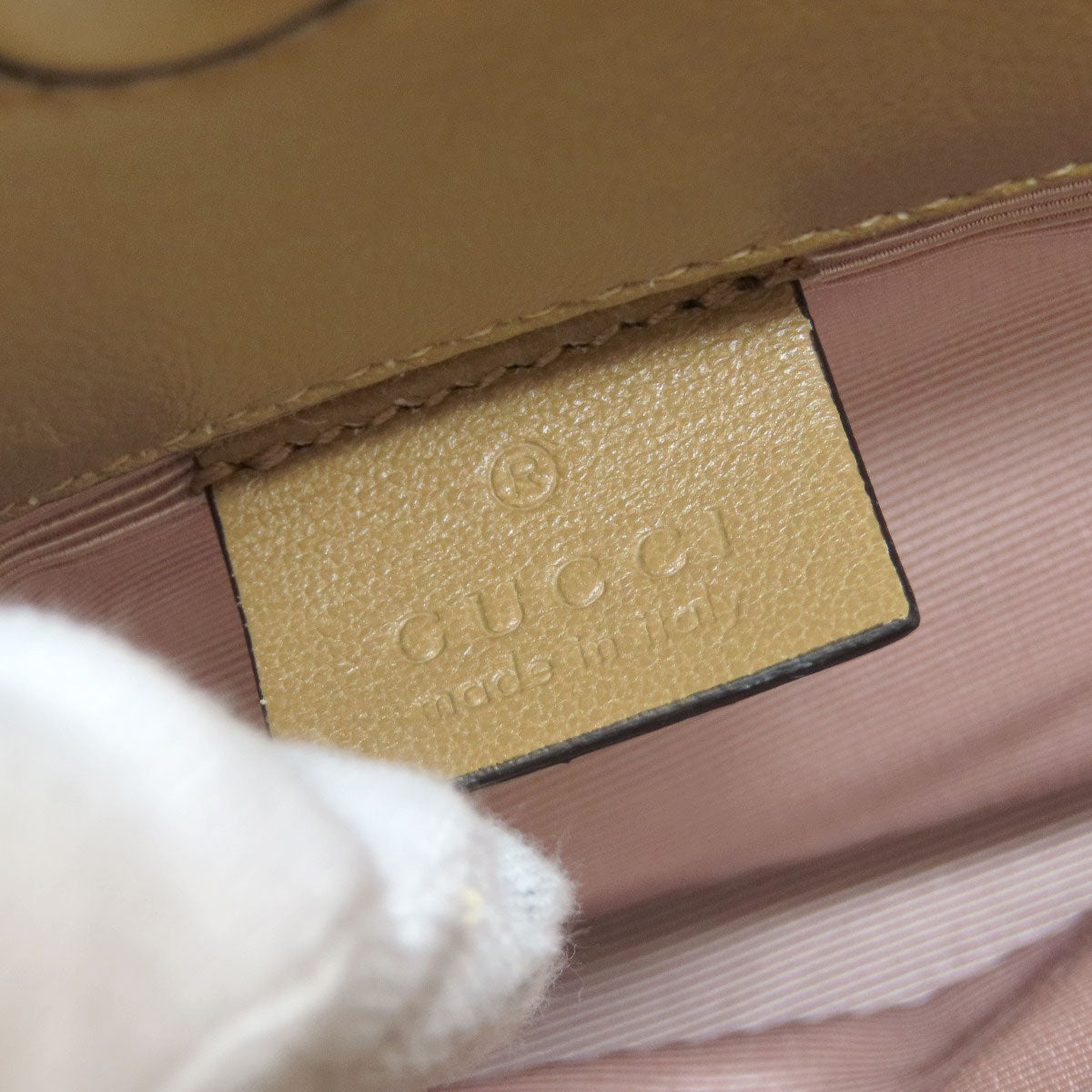 GUCCI グッチ 631663 2WAY ハンドバッグ レザー レディース 中古