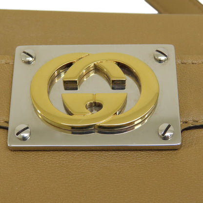 GUCCI グッチ 631663 2WAY ハンドバッグ レザー レディース 中古