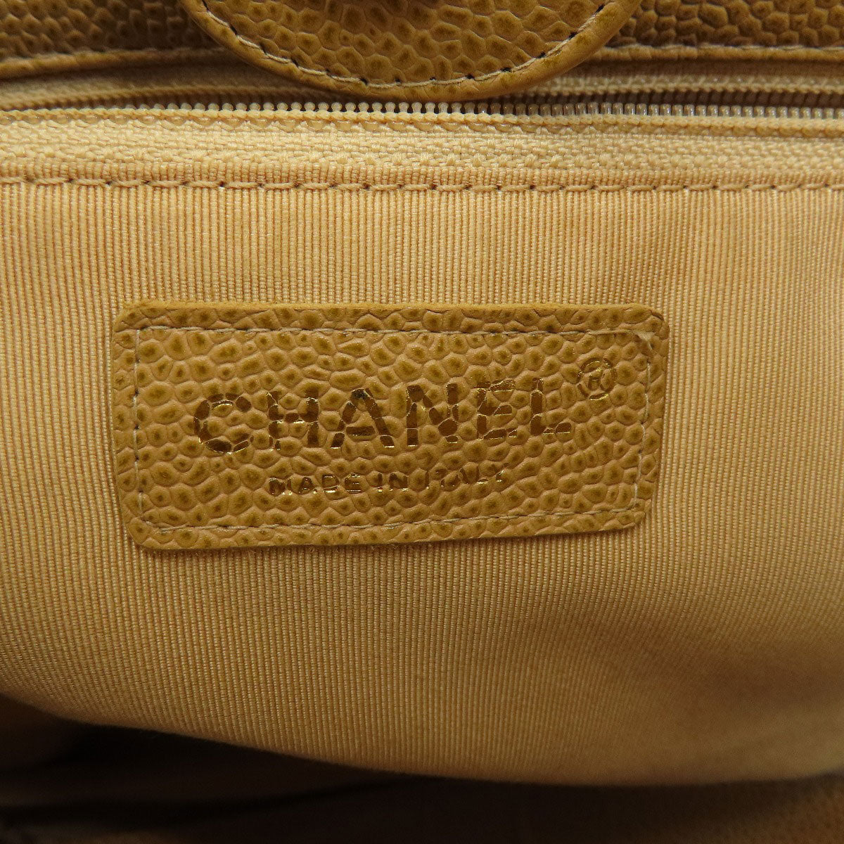 CHANEL シャネル チェーンバッグ マトラッセ ゴールド金具 トートバッグ グレインド カーフスキン レディース 中古