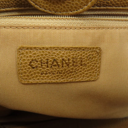CHANEL シャネル チェーンバッグ マトラッセ ゴールド金具 トートバッグ グレインド カーフスキン レディース 中古