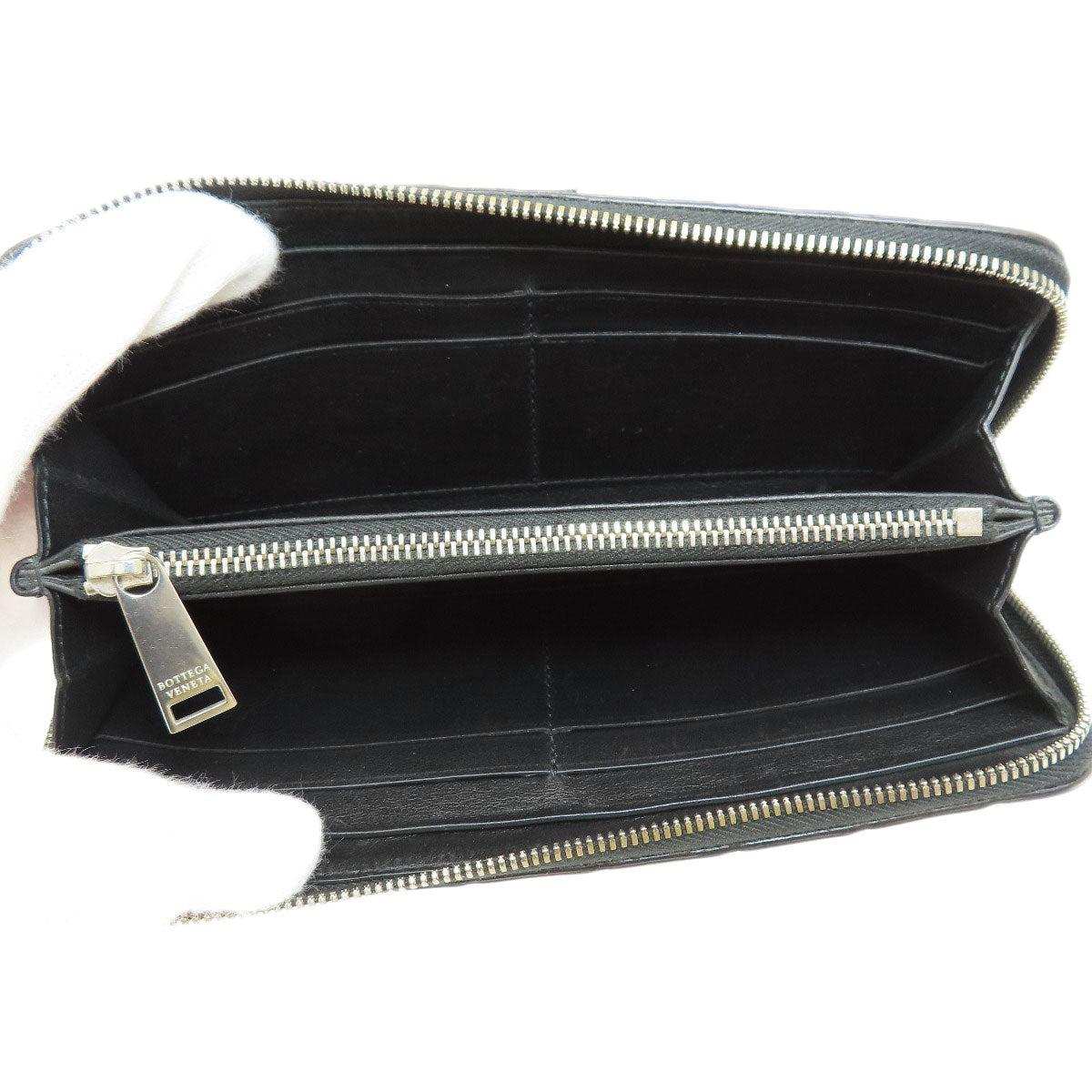 BOTTEGA VENETA ボッテガヴェネタ イントレチャート 長財布（小銭入れあり） レザー レディース 中古