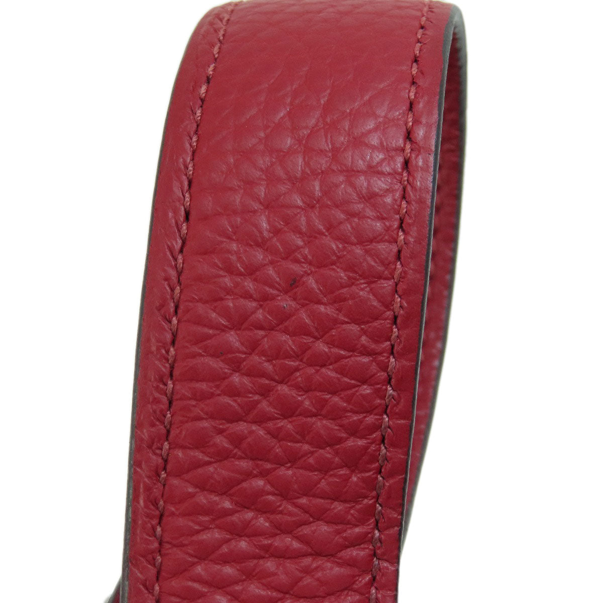 HERMES エルメス ピコタンロックMM レッド シルバー金具 ハンドバッグ トリヨン レディース 中古