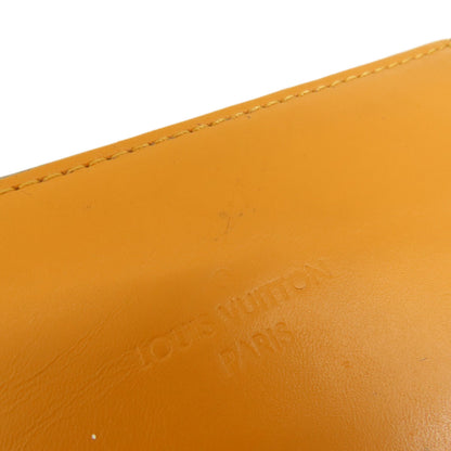 LOUIS VUITTON ルイヴィトン N40178 サンタモニカ サフラン ダミエ エベヌ ショルダーバッグ ダミエキャンバス レディース 中古
