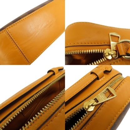 LOUIS VUITTON ルイヴィトン N40178 サンタモニカ サフラン ダミエ エベヌ ショルダーバッグ ダミエキャンバス レディース 中古