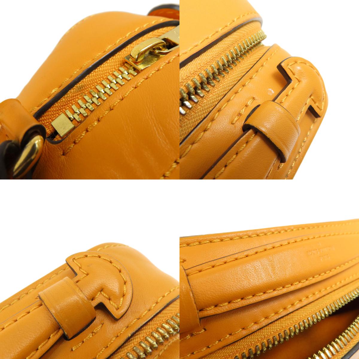 LOUIS VUITTON ルイヴィトン N40178 サンタモニカ サフラン ダミエ エベヌ ショルダーバッグ ダミエキャンバス レディース 中古