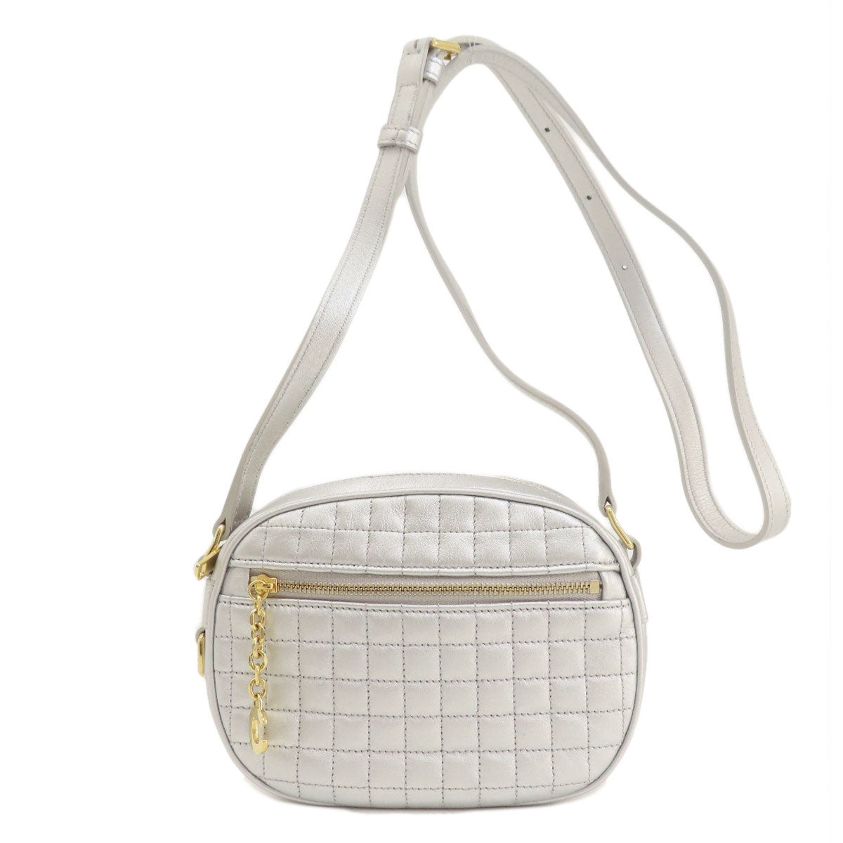 CELINE セリーヌ ロングショルダー ショルダーバッグ レザー レディース 中古