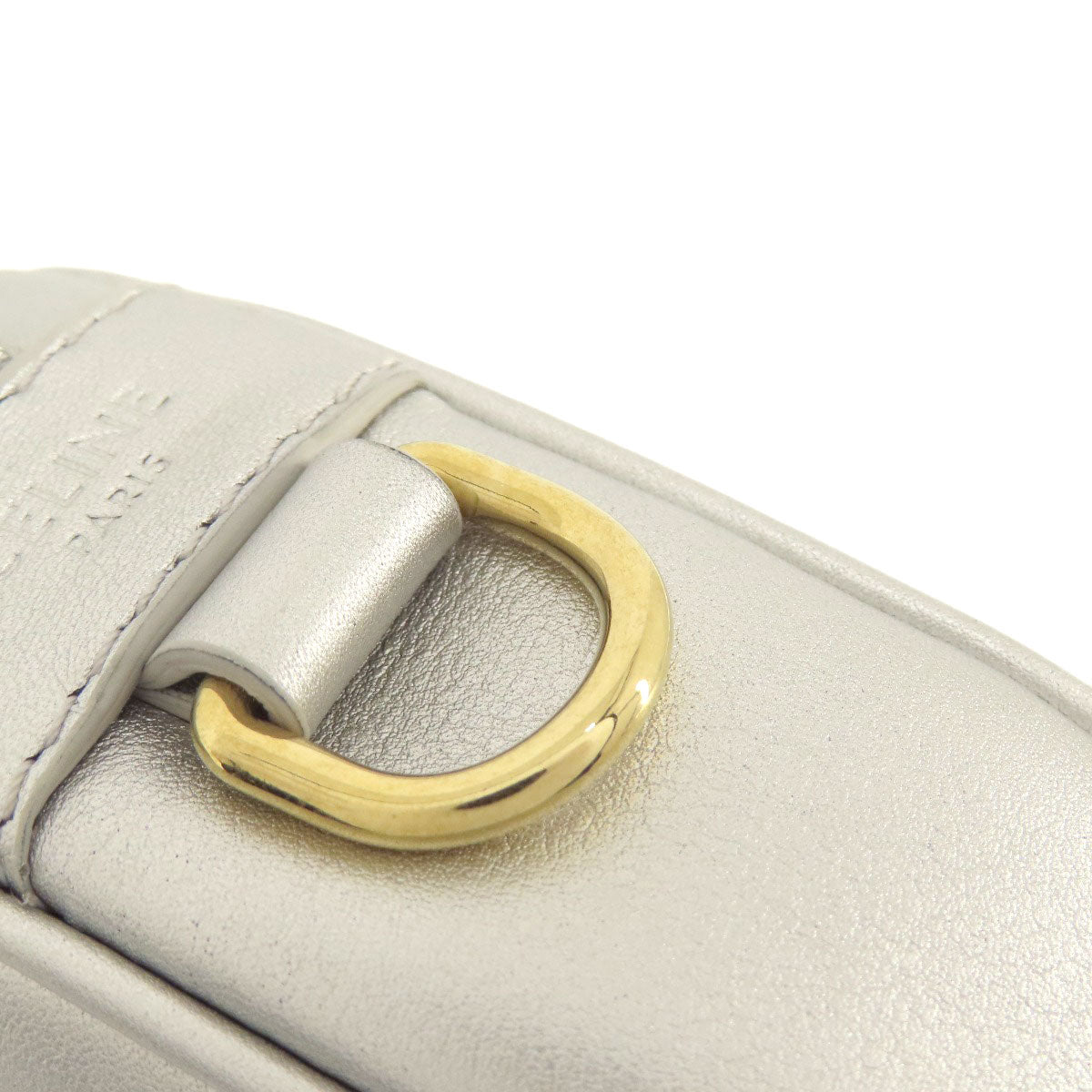 CELINE セリーヌ ロングショルダー ショルダーバッグ レザー レディース 中古