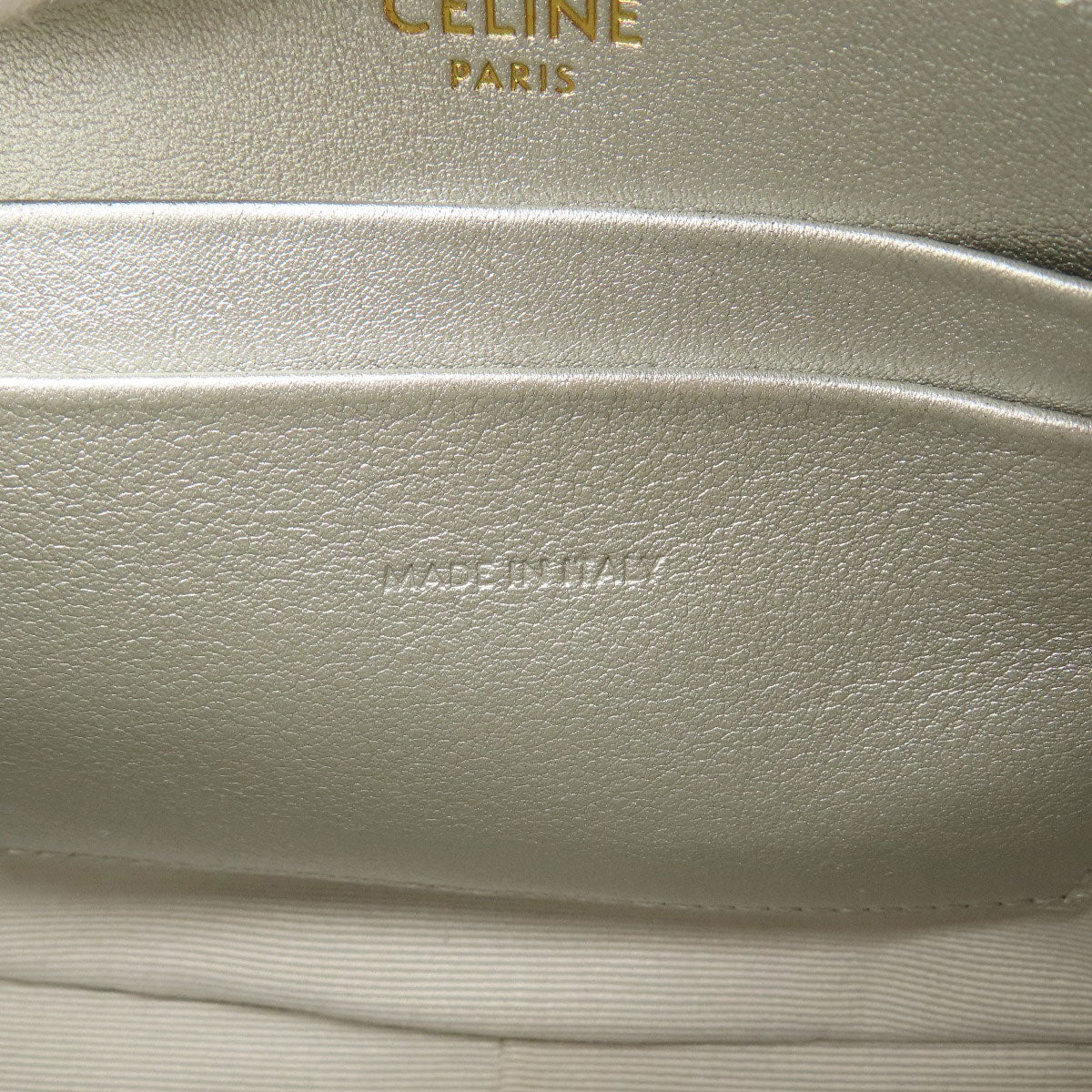 CELINE セリーヌ ロングショルダー ショルダーバッグ レザー レディース 中古