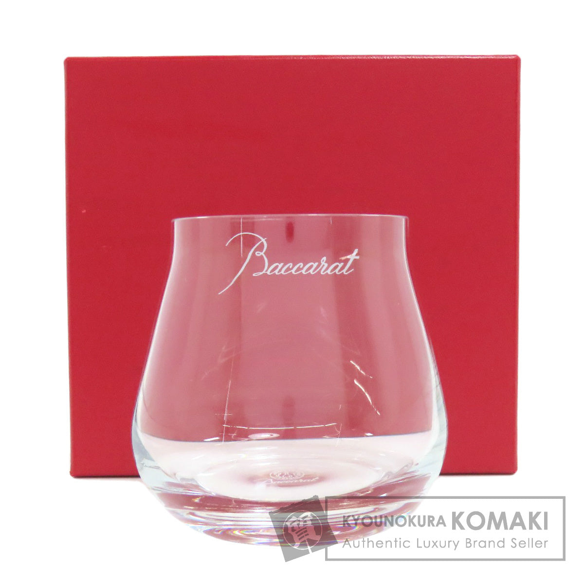 Baccarat バカラ シャトー ロックグラス クリスタルガラス レディース 中古