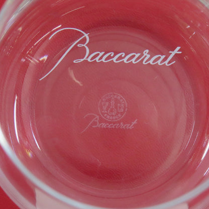 Baccarat バカラ シャトー ロックグラス クリスタルガラス レディース 中古