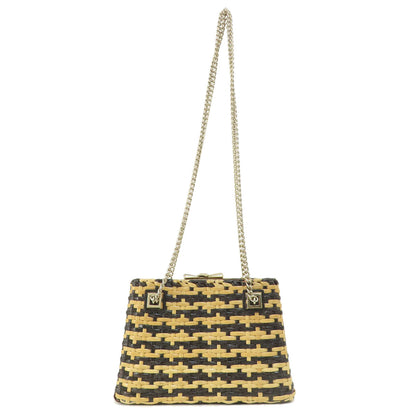 kate spade ケイトスペード カゴバッグ トートバッグ 金属製 レディース 中古